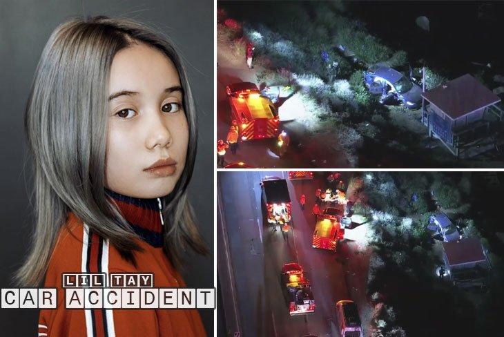 lil tay car accident